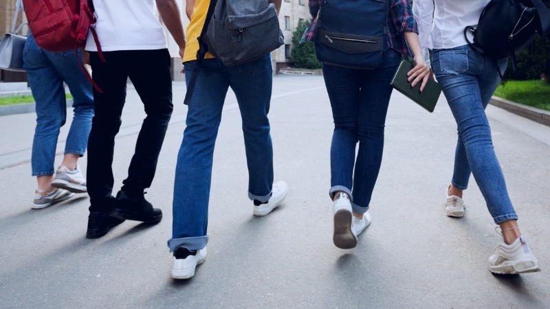 Group of people walking