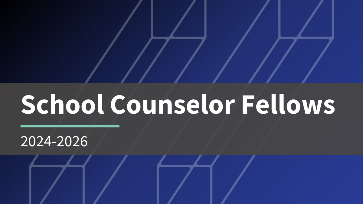 School counselor fellows 2024-2026