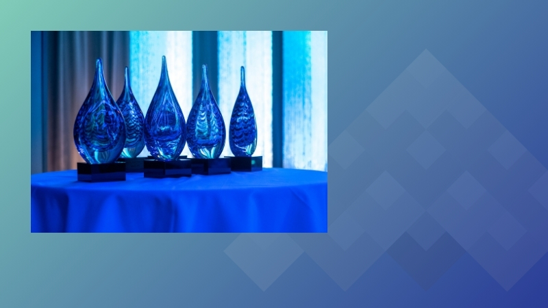 Graphic with a photo of the College Access Impact Awards